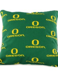 Oregon Ducks Outdoor Decorative Pillow 16 in  x 16 in  by   