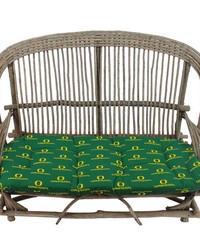 Oregon Ducks Settee Cushion by   