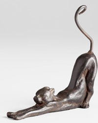 Up-Cat Sculpture 05523 by   