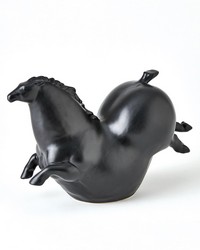 Friesian Horse Matte Black by   