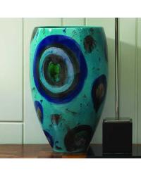 Blue Spots Vase by   