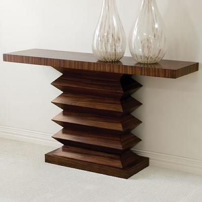 Global Views Zig Zag Console Table in Global Views Tables 2262  Console Tables Occasional Tables 