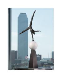 Modern Acrobat Sculpture by   