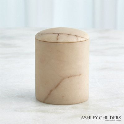 Global Views Gala Canister Sand Large in New 2022 ASH3.30074 Beige 