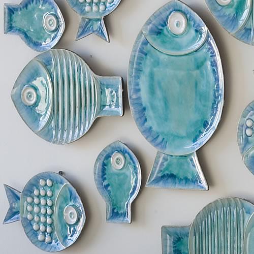 Blue Fish Plates Accessories