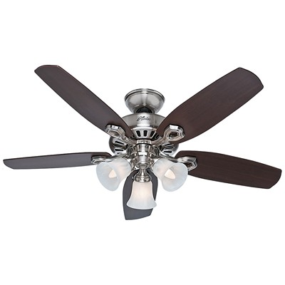 Hunter Fan Co Builder Small Room Brushed Nickel 42 Inch in new spring 2016 52106 Silver 