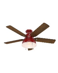 Mill Valley Low Profile 52in Barn Red Damp Outdoor Fan by   