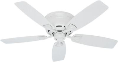 Hunter Fan Co Sea Wind 48in White Outdoor Ceiling Fan Damp in ashmont sea wind bayview 53119 White 