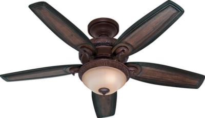 Claymore 54in Brushed Cocoa Hunter Prestige Ceiling Fans