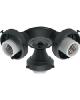 Hunter Fan Co Three Light Fitter Black