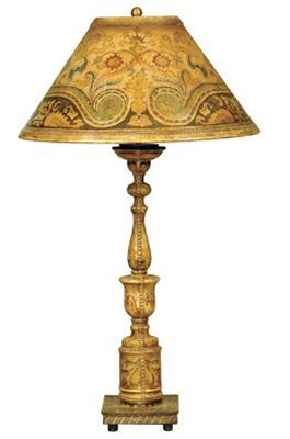  Handpainted Motif Table Lamp
