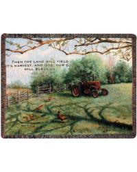 Pheasant Day Tapestry Throw by   