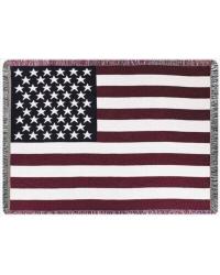 Usa Layer Throw Blanket by   
