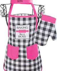 Baking Like A Boss Girl Chef Set by   