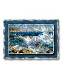 Crashing Waves by  Charlotte Fabrics 