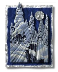 Moonlit Forest by  Charlotte Fabrics 