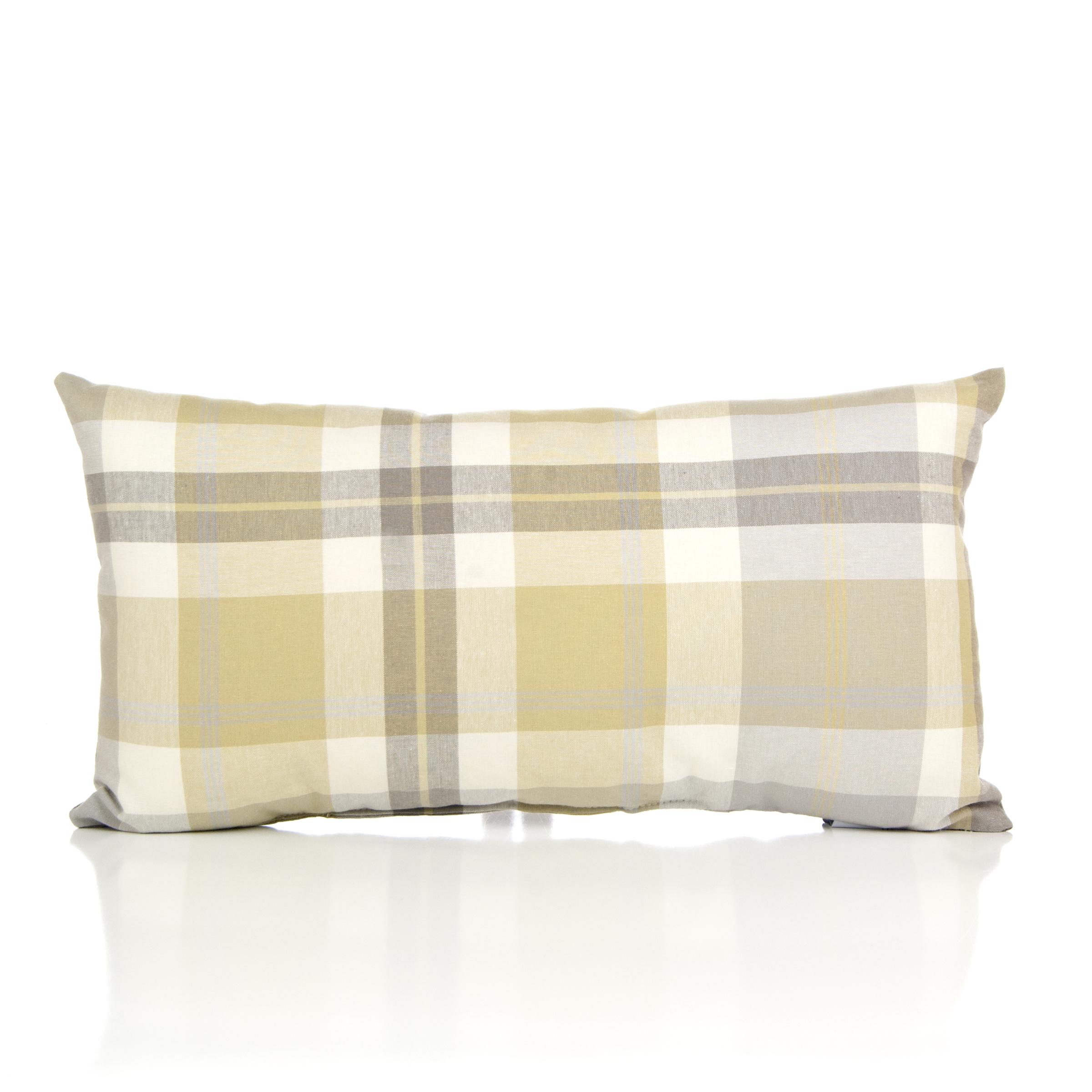Brea Rectangular Plaid Pillow Bedding