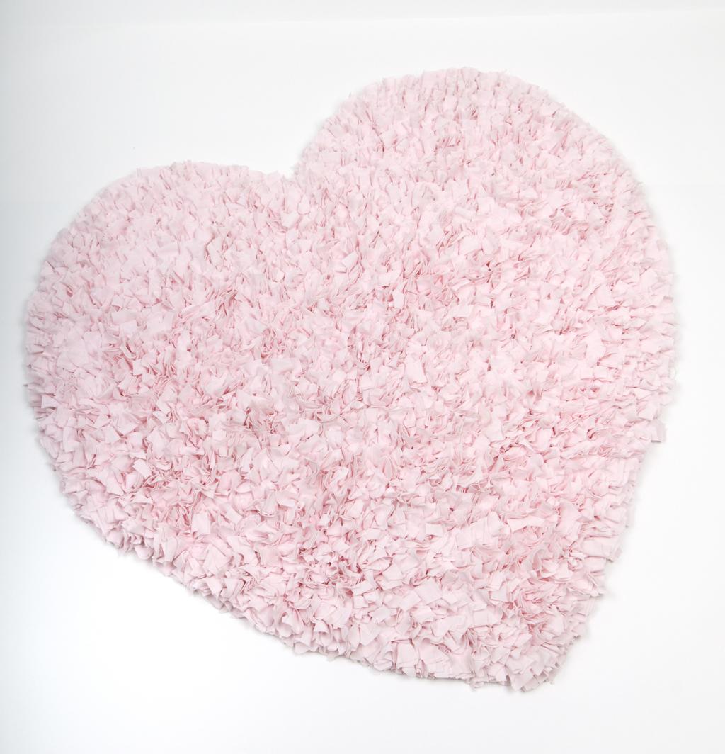 Love Letters Pink Heart Rug Accessories