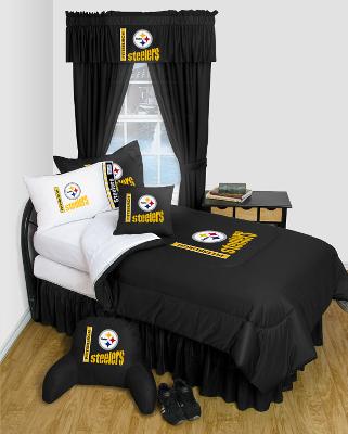 Pittsburgh Steelers NFL Locker Room Bedding - InteriorDecorating