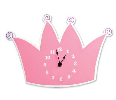 trend lab baby bedding baby gifts Wall Clock Tiara