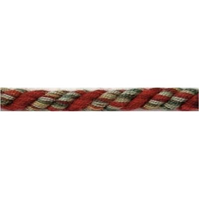 Brimar Trim Multi Color Lipcord Picante Mixed in Seasonal Elegance Red Acrylic Red TrimsOutdoor Trims and Embellishments Cord