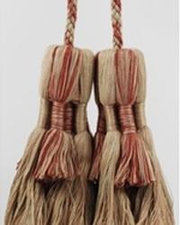 Double Tassel Tieback Strawberry Mixed by   