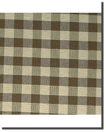 Gingham Checks Bronze Taupe by   