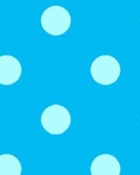 Polka Dots Turquoise Flannel by   