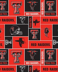 Texas Tech Red Raiders Block Fleece by   