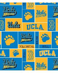 UCLA Bruins Block Fleece by  Foust Textiles Inc 