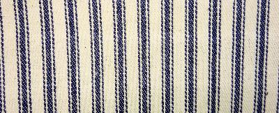 fabric,fabric for sale,designer fabric,decorator fabric,discount fabric,james thompson Ticking Stripe Navy Blue