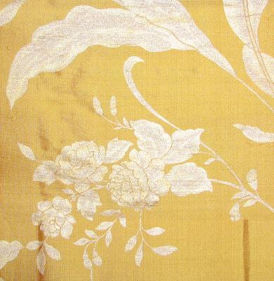 Bisio Gold in Beacon Hill - Bisio - Piccolo - Trophy Yellow Multipurpose Dupioni  Blend Medium Print Floral  Large Print Floral  Dupioni Silk  Floral Silk   Fabric