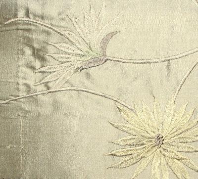 Isadora Bronze in Isadora - Waldorf Beige Silk Medium Print Floral  Floral Silk   Fabric