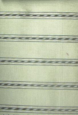 Sebastian Mist in Sebastian - Suzette Green Silk  Blend Striped Silk  Horizontal Striped   Fabric
