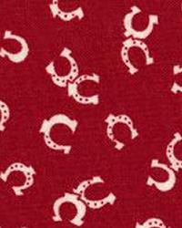 Michael Miller Fabrics Horseshoe Red Fabric