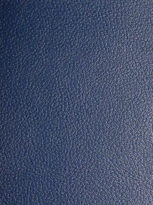 Norbar Valor Blueberry Vintage Blue Upholstery Polyvinyl;  Blend Vintage Faux Leather Solid Faux Leather Fabric