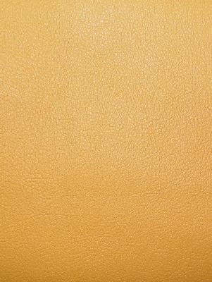 Norbar Valor Butterscotch Vintage Yellow Upholstery Polyvinyl;  Blend Vintage Faux Leather Solid Faux Leather Fabric
