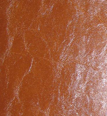Norbar Viola  Copper Vintage Brown Upholstery Polyvinyl;  Blend Vintage Faux Leather Solid Faux Leather Fabric