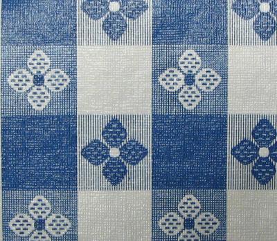 Tablecloth Tavern Check Blue in Tablecloth Fabric Blue Small Print Floral  Plaid and Tartan Large Scale Plaid  Traditional Tablecloth  Fabric