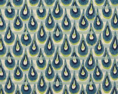 Premier Prints Chloe Frost Birch in winter 2013 Blue Cotton Circles and Swirls Circles and Dots Retro   Fabric