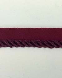 3/8in Twisted Cord with Lip by  Casner Fabrics 