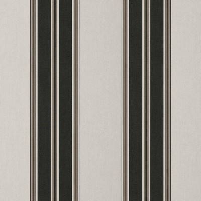 Sunbrella Sunbrella Awning 4946 0000 Black Taupe Fancy 46 in Sunbrella Awning Brown Multipurpose Solution  Blend Stripes and Plaids Outdoor  Awning Material Striped  Patterned Sunbrella   Fabric