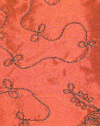 Embroidered Faux Silk Fabric