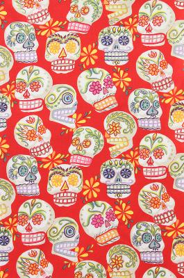 day of the dead,day of the dead fabric,mexican fabric,mexican quilting fabric,mexican craft fabric,day of the dead quilting fabric,mexican day of the dead,skulls,skull fabric,mexican skull fabric,folk fabric,folklorico fabric,fiesta fabric,mexican fiesta fabric,alexander henry,alexander henry fabric,G6428B,138764,Calaveras-Glitter Red