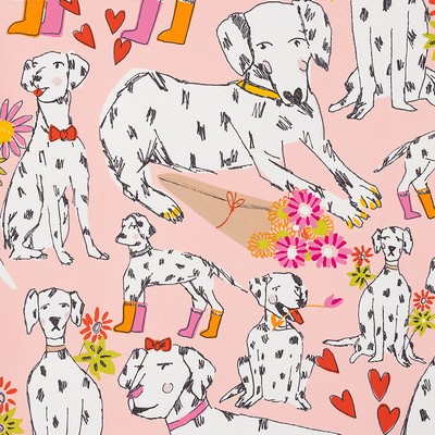 Alexander Henry Spot On Love Blush 8985b in june 2022 Pink Craft-Quilting Cat and Dog  Cute Prints  Miscellaneous Novelty  