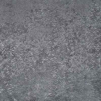 American Silk Mills Rosiers Silver in bargains 2021 Silver Cotton  Blend Contemporary Velvet   Fabric