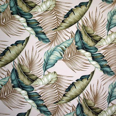 Big Kahuna Banana Leaf Natural in spring 2015 Beige Drapery-Upholstery Cotton Tropical   Fabric