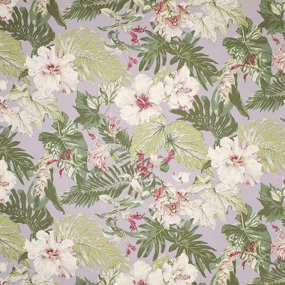 Big Kahuna Tropical Garden Lilac in spring 2015 Purple Drapery-Upholstery Cotton Tropical   Fabric