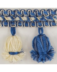 2 1/2 in Chenille Tassel Fringe 1304 BLW by   