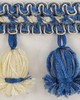 Brimar Trim 2 1/2 in Chenille Tassel Fringe BLW